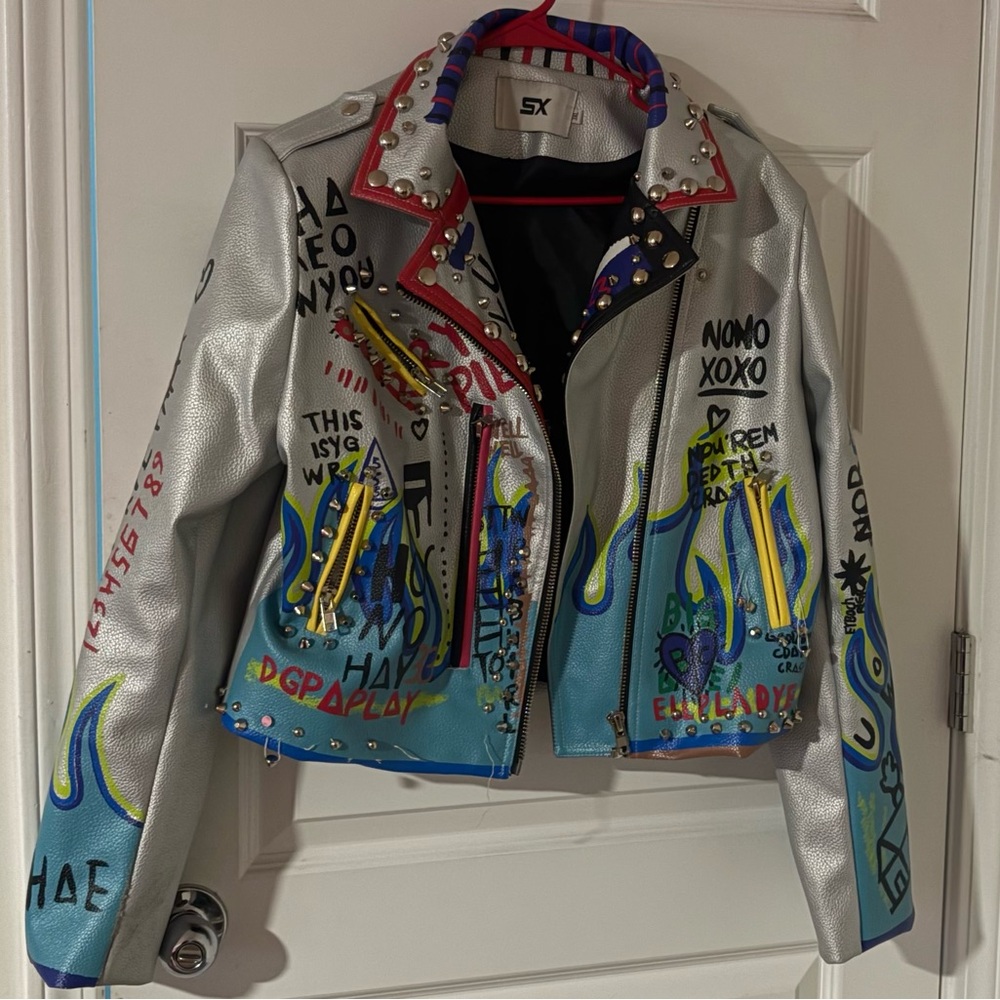 Colorful Graphic Women's Jacket